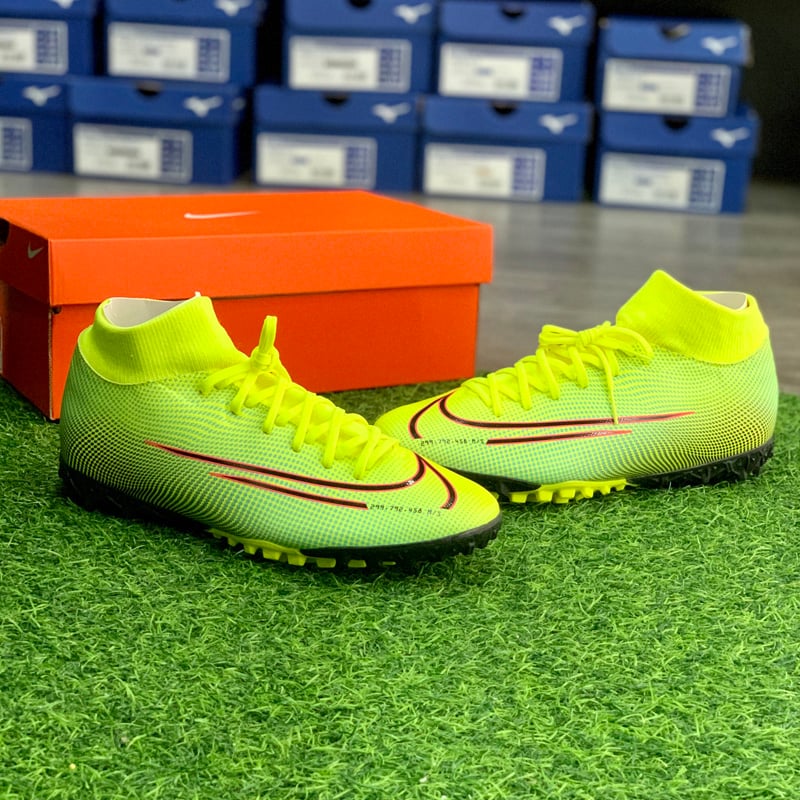 Nike Mercurial Superfly 7 Academy MDS TF BQ5435-703 Lemon Venom/Aurora/Black